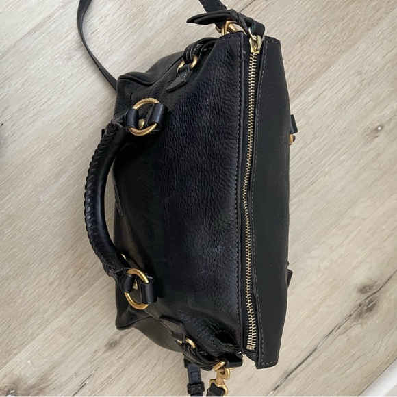 Dooney Bourke Black Leather Handbag - Picture 6 of 9